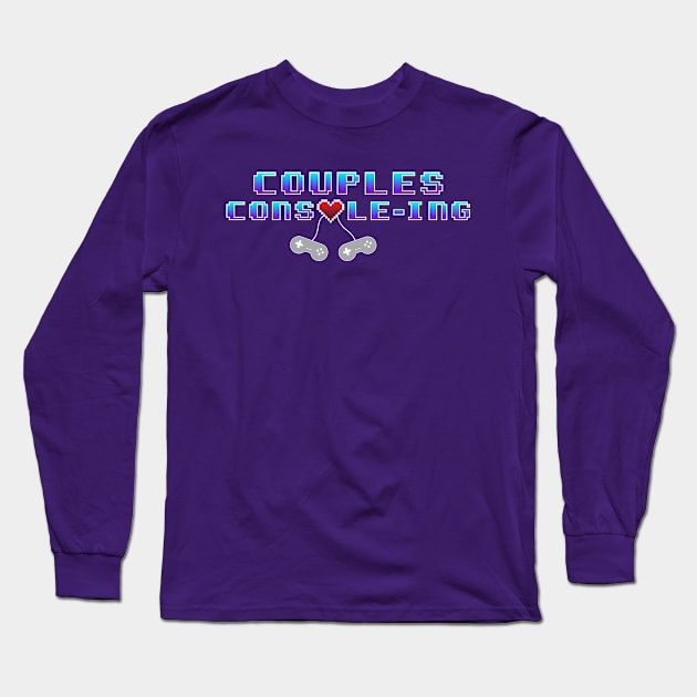 Couples Console-ing Long Sleeve T-Shirt by MarkBDonica